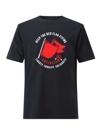 Image 3 of Keep The Red Flag Flying socialist solidarity t-shirt