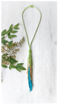 Image 1 of Collana in pelle artigianale SIRENA - Fresca- 10% off