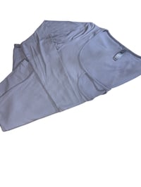 Image 3 of SKIMS- MAXI DRESS RIBBED LONG SLEEVE- BLUE