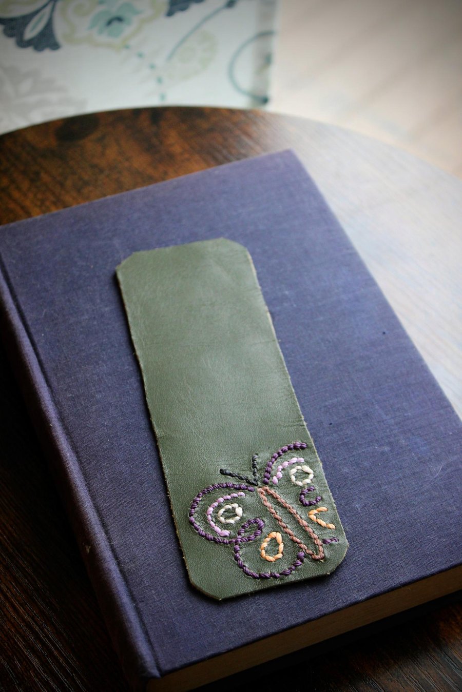 Image of Leather Bookmark #19
