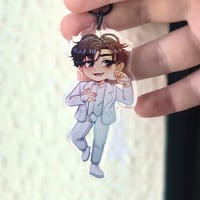 Image 2 of 【 ALIEN STAGE! 】Ivan & Till Keychain Accessory (3", Epoxy Covered)