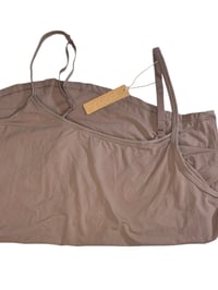 Image 3 of SKIMS- FITS EVERYBODY SLIP DRESS - UMBER