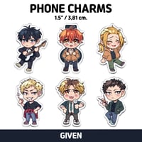 Image 4 of 【 'GIVEN' CHARM 】'Given' BL Characters Phone Strap Charm Accessory (1.5" / 3,81 cm.)
