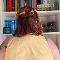 Image 2 of Wait for Me d20 sword hair stick