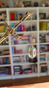 Image 1 of Fae d4 sword hairstick