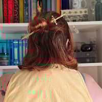 Image 3 of Fae d4 sword hairstick