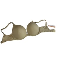 Image 3 of SKIMS- FITS EVERYBODY PUSH UP DEMI BRA- KHAKI