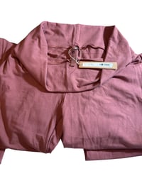 Image 5 of SKIMS- COTTON JERSEY FOLDOVER PANTS - REDWOOD