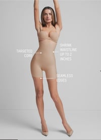 Image 3 of SKIMS- BODY CORE SCULPT HIGH-WAISTED SHORT- SIENNA
