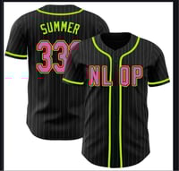 Image 3 of Custom NLQP Baseball Jersey