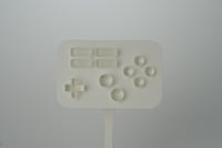 Image 1 of Clear Hori Buttons