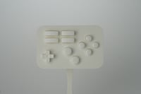 Image 2 of White Hori Buttons