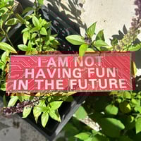 Image 1 of FUTURE Metallic Bumper Sticker