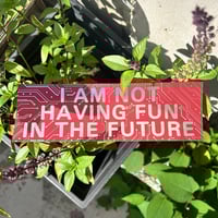Image 3 of FUTURE Metallic Bumper Sticker