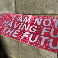 Image 4 of FUTURE Metallic Bumper Sticker