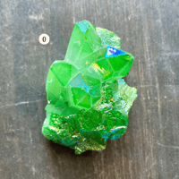 Image 8 of Yellow Aura Crystal Cluster, Aura Quartz Crystal Clusters, Yellow Titanium Aura Crystal