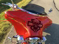Image 2 of Necrotic Skull and Shield Graphic
