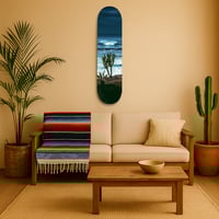 Image 1 of Best Seats – Surf-Inspired Skateboard Wall Art (Single Deck)