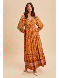 Image 2 of Pumpkin Piped Maxi 