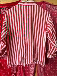 Image 2 of Women’s stripped button down #422