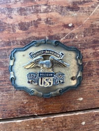 Image 1 of Harley belt buckle #424