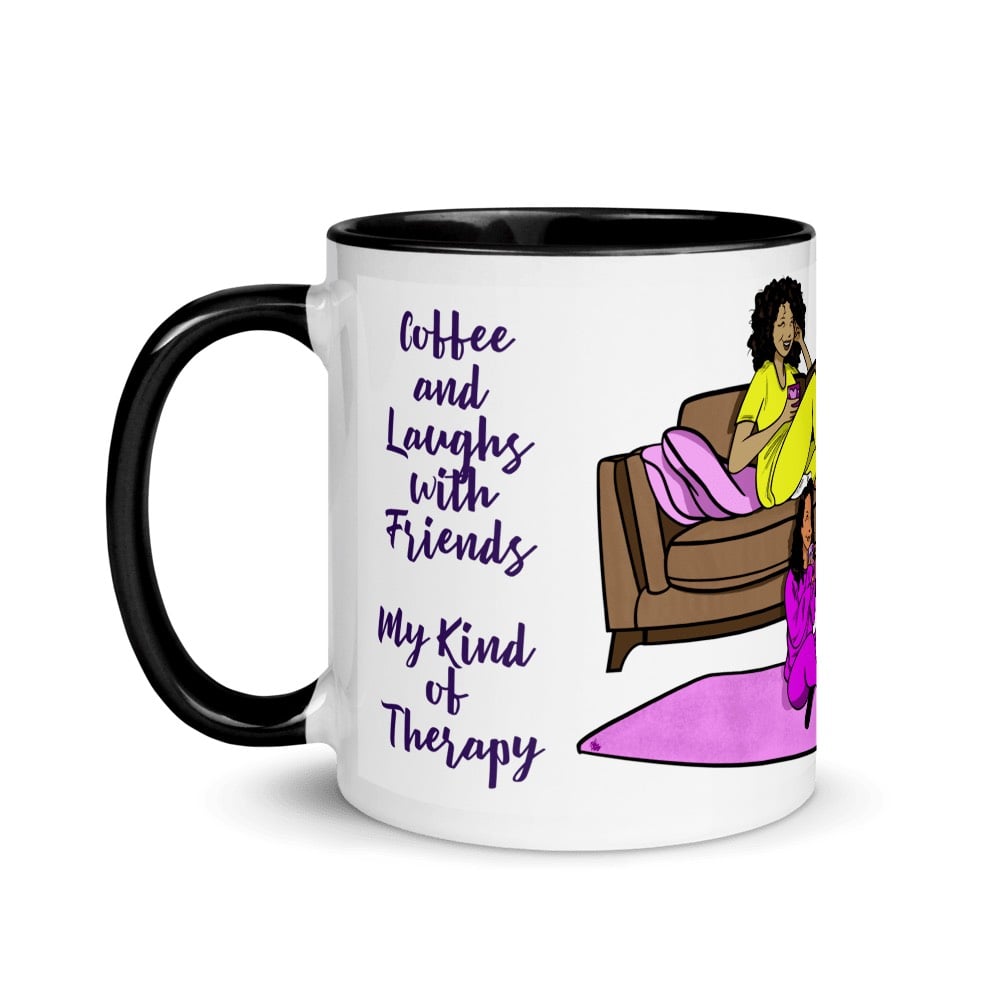 Image of My Kind of Therapy! Ceramic Coffee Mug