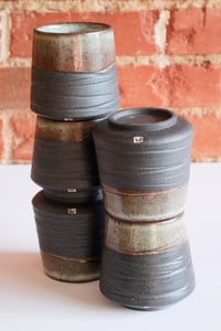 Image 4 of 8oz Noir whiskey tumblers