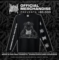 A visperas de mi muerte -long sleeve tshirt/Cd/sticker