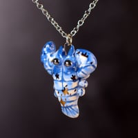 Blue Stellar Lobster Necklace