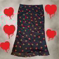 sweetheart stretchy midis kirt 