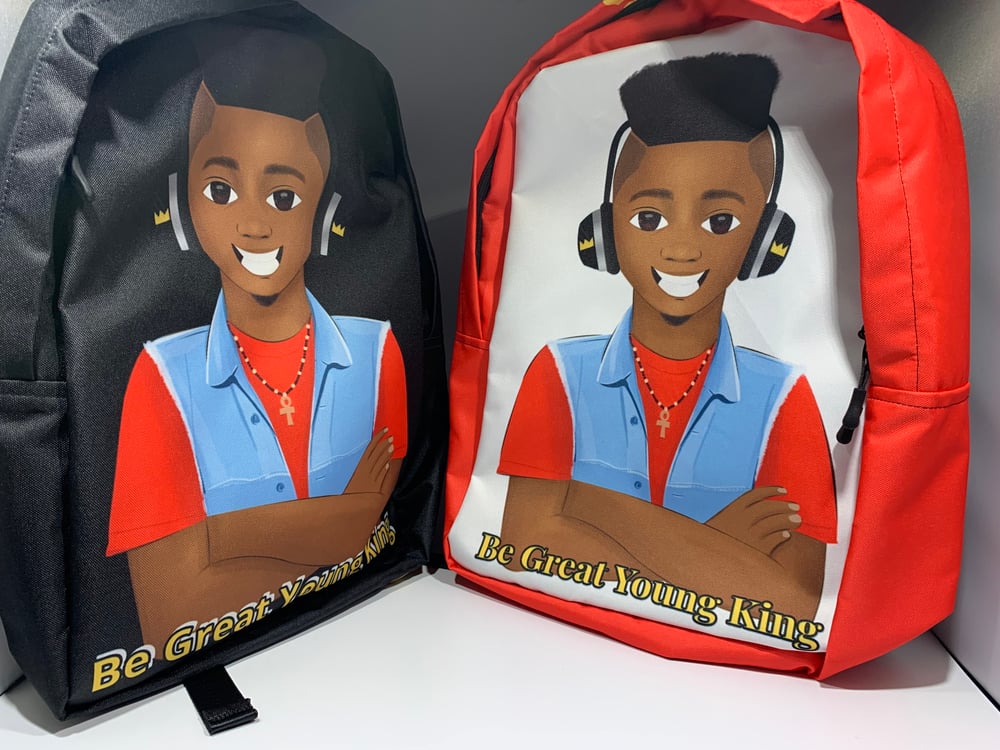 Image of Be Great Young King Backpack