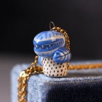 Blue Man-Eating Plant Necklace