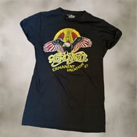 licensed aerosmith shirt womens cut