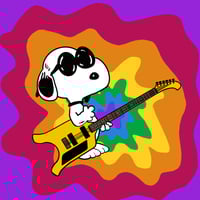 Joey Cool Tie-Dye 3”x3” Sticker