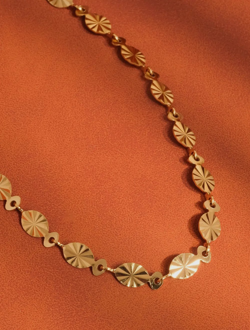 Image of Sun star chain necklace