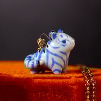 Blue Tiger Necklace