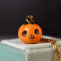 Disappointed Pumpkin Necklace