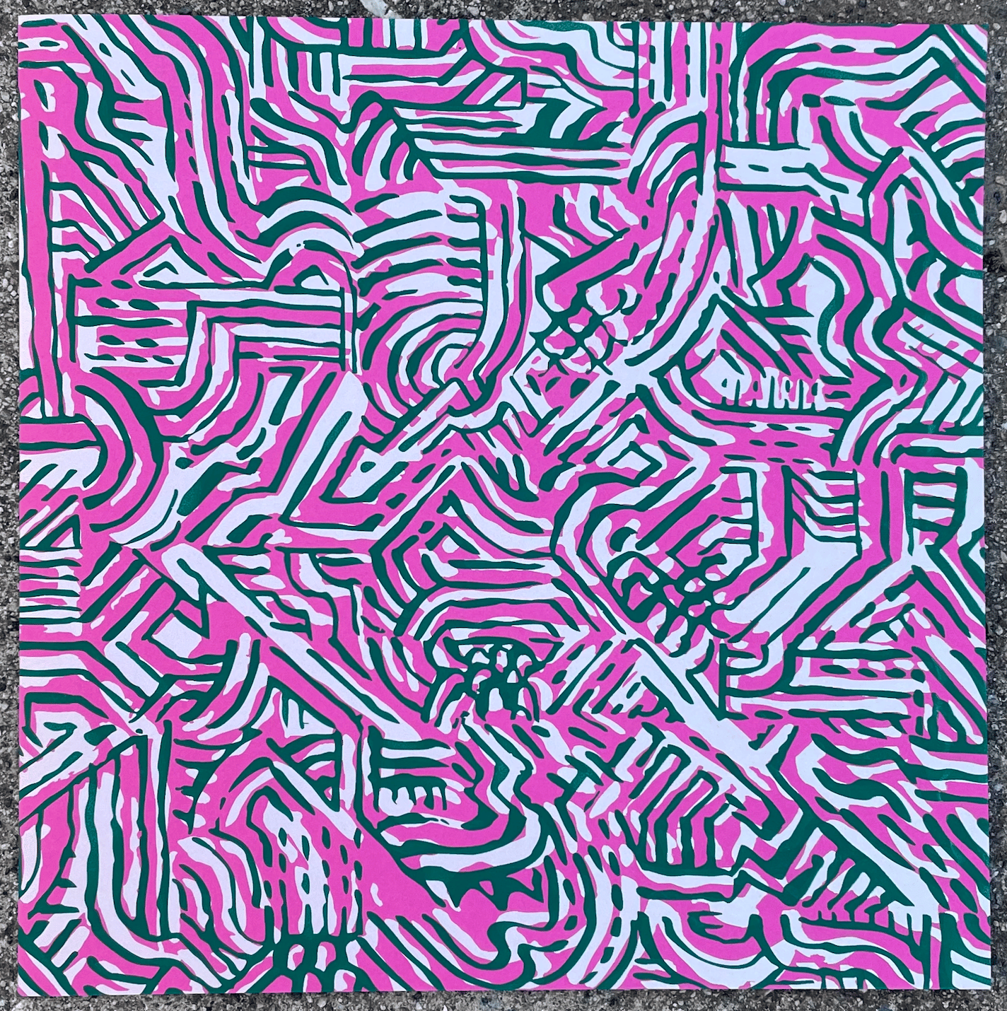 Image of VARIOUS ARTISTS - 'LIVING ALPHABET' LP (ROULETTE VOL 3, SUMMER 2025)