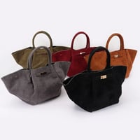 Suede Satchel