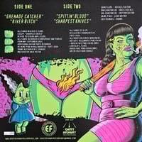 Image 2 of Electric Frankenstein "Spittin' Blood" 7" e.p.