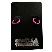 Image 1 of ANGELICA - Ombre Huggie Hoops