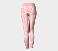 Image 3 of Casablanca Pink Mosaic Leggings