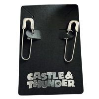 Image 1 of LACEY - Safety Pin Earrings