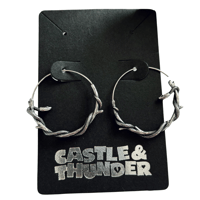 Image 1 of PIPER - Snake Hoop Earrings