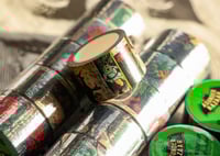 Image 2 of Krampus Washi Tape 10.9 Yard Roll (30mm Wide)