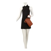 Image 1 of Braided Tassel Wristlet Clutch