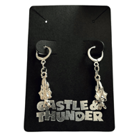 Image 1 of BUFFY - Bat Huggie Hoops