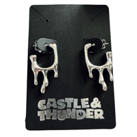 Image 1 of LAURA - Drippy Hoop Earrings