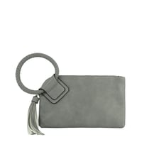 Image 3 of Braided Tassel Wristlet Clutch