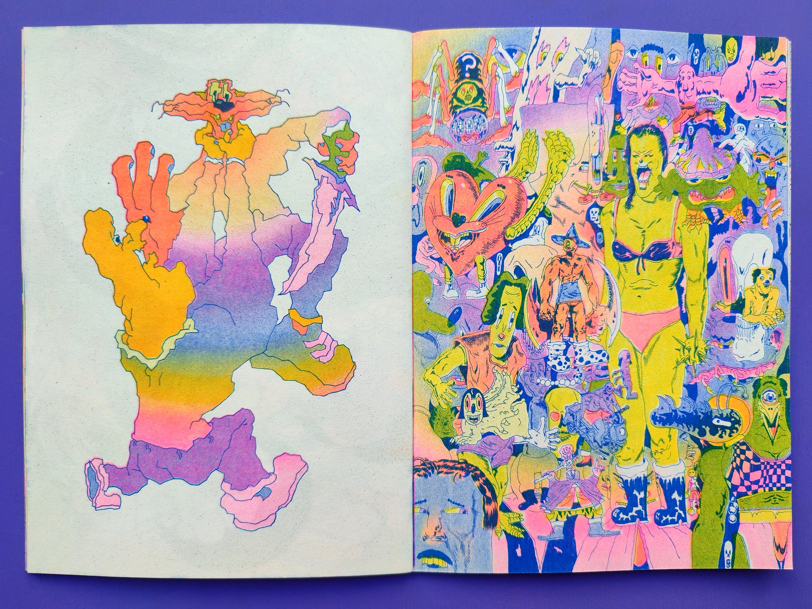 Terrible News 💀 Riso Zine | Never Brush My Teeth